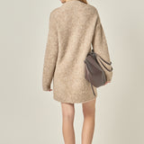 Cozy Round Sweater Dress