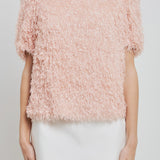 Fuzzy Feather Top