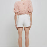 Fuzzy Feather Top