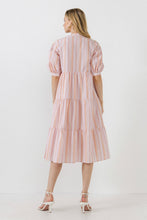 Load image into Gallery viewer, Striped Midi Dress
