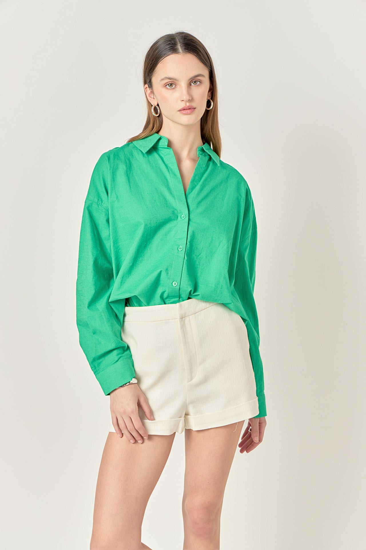 Oversized Linen Shirts – English Factory