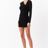 Sparkly Mini Dress with Cut out Detail