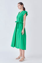 Load image into Gallery viewer, Puffy Sleeve Midi Dress

