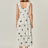Polka-dot Midi Dress