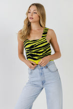 Load image into Gallery viewer, Tiger Knit Tank Top

