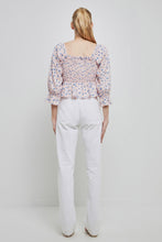 Load image into Gallery viewer, Floral Smocked Top
