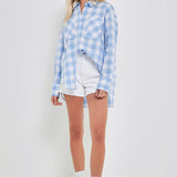 Gingham Checked Shirts