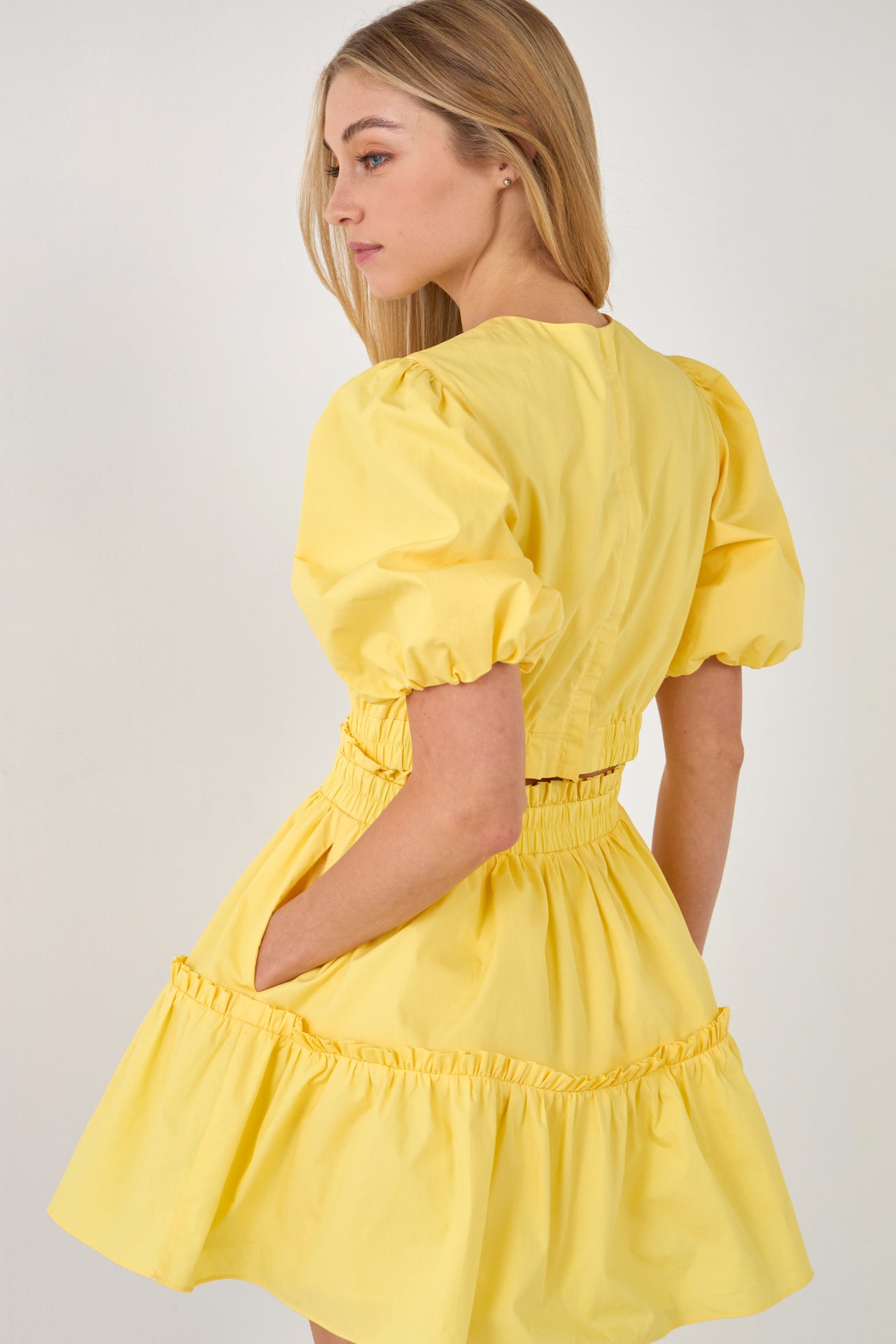 English factory lemon dress best sale