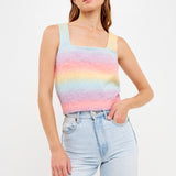 Multi-color Knit Top