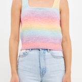 Multi-color Knit Top