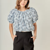 Floral Voluminous Top