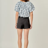 Floral Voluminous Top