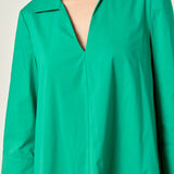 A-Line Kaftan Collar Dress