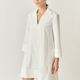 A-Line Kaftan Collar Dress