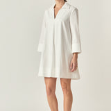 A-Line Kaftan Collar Dress