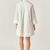 A-Line Kaftan Collar Dress