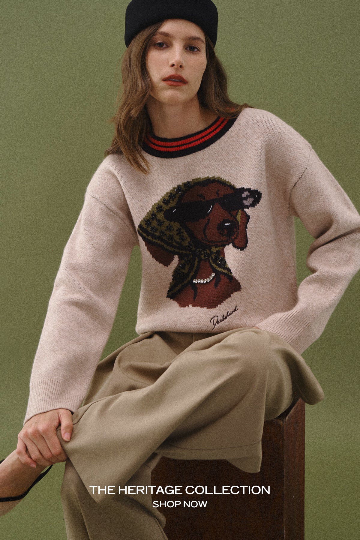 The Heritage Collection, highlighting English Factory's new arrivals and offering discounts of up to 80%.