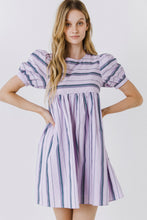 Load image into Gallery viewer, Striped Mini Dress
