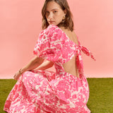 Floral Print Maxi Dress