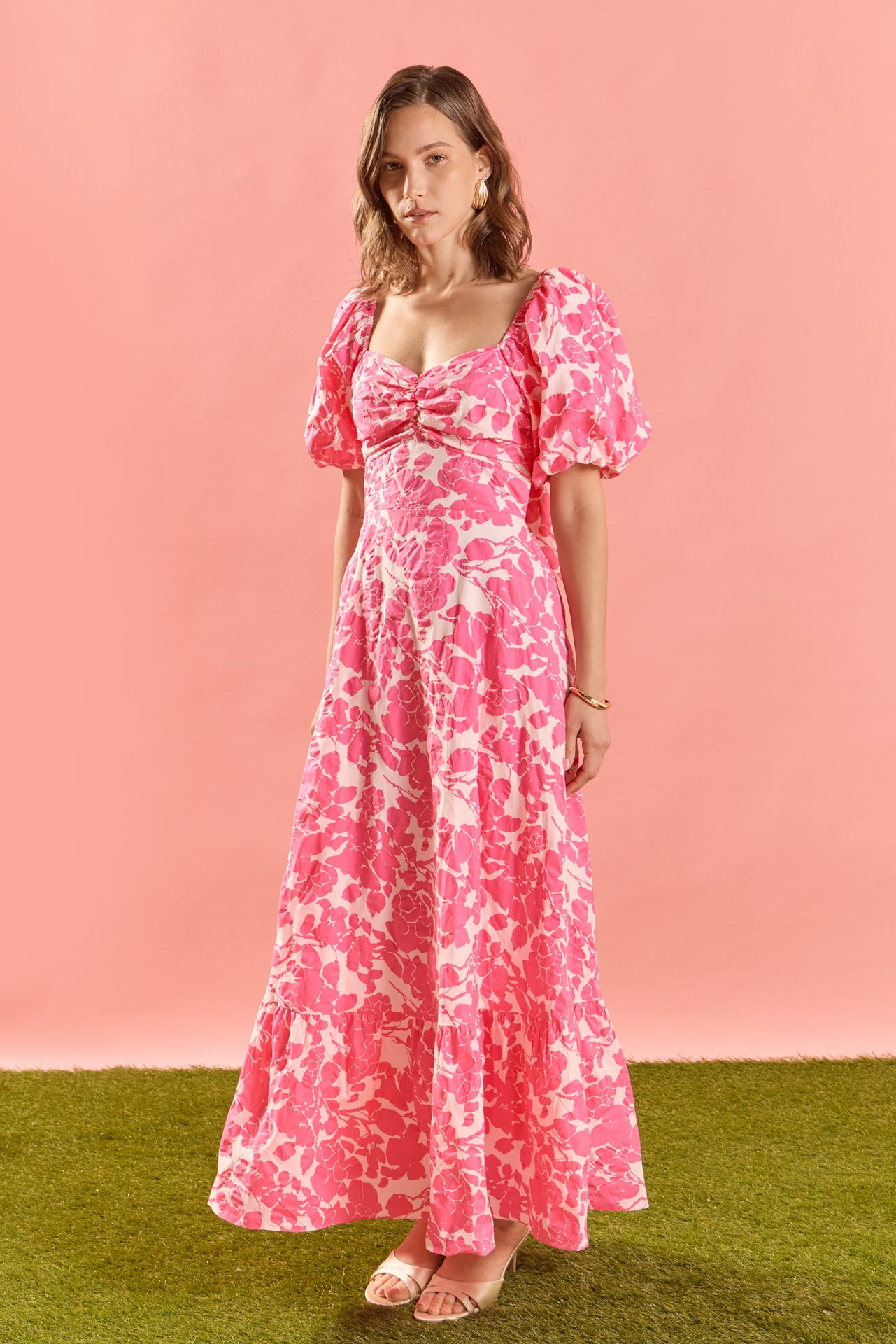 english factory pink dress English Factory