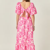 Floral Print Maxi Dress