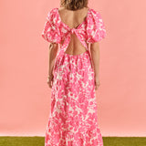 Floral Print Maxi Dress