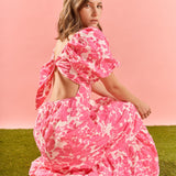 Floral Print Maxi Dress