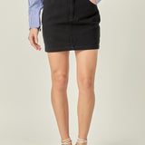 Basic Denim Mini Skirt
