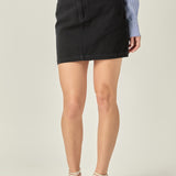 Basic Denim Mini Skirt