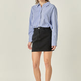 Basic Denim Mini Skirt