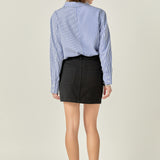 Basic Denim Mini Skirt