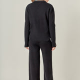 Collared Knit Sweater