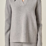 Collared Knit Sweater
