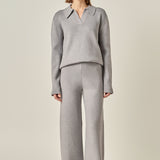Collared Knit Sweater