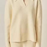 Collared Knit Sweater