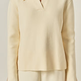Collared Knit Sweater