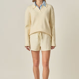 Collared Knit Sweater