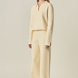 Collared Knit Sweater