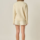 Collared Knit Sweater