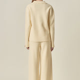 Collared Knit Sweater