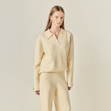 Collared Knit Sweater