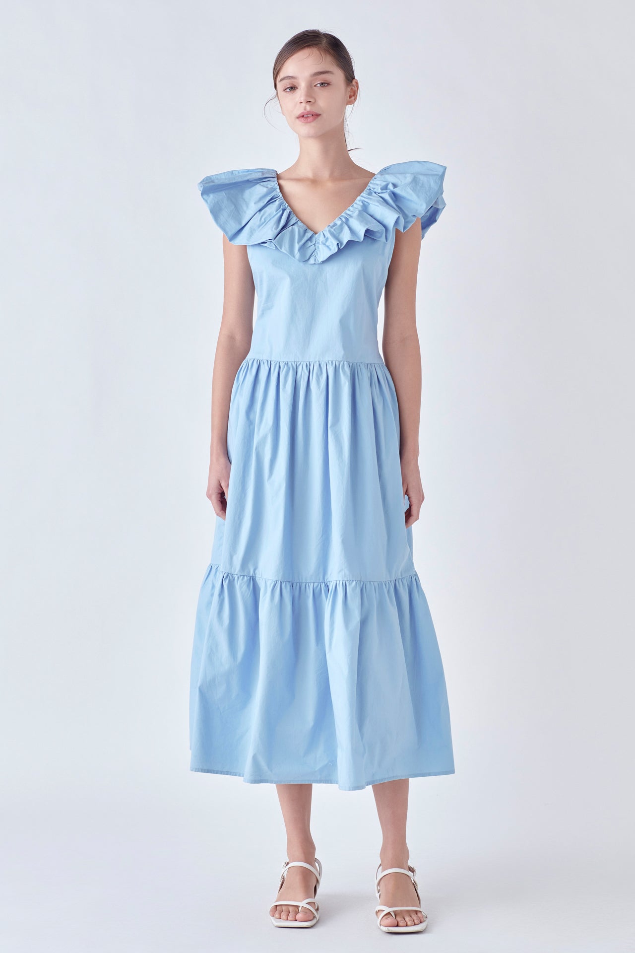 english factory plaid midi dress A Pretty Plaid Midi Dress