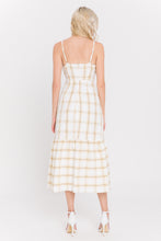 Load image into Gallery viewer, Check Print Maxi Dress
