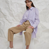 High Waist Pleated Trouser - Final Sale