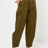 High Waist Pleated Trouser