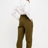 High Waist Pleated Trouser