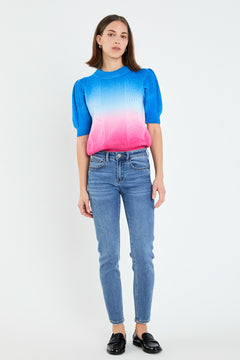 Midi Waist Skinny Ankle Jeans