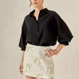 Balloon Sleeve Blouse