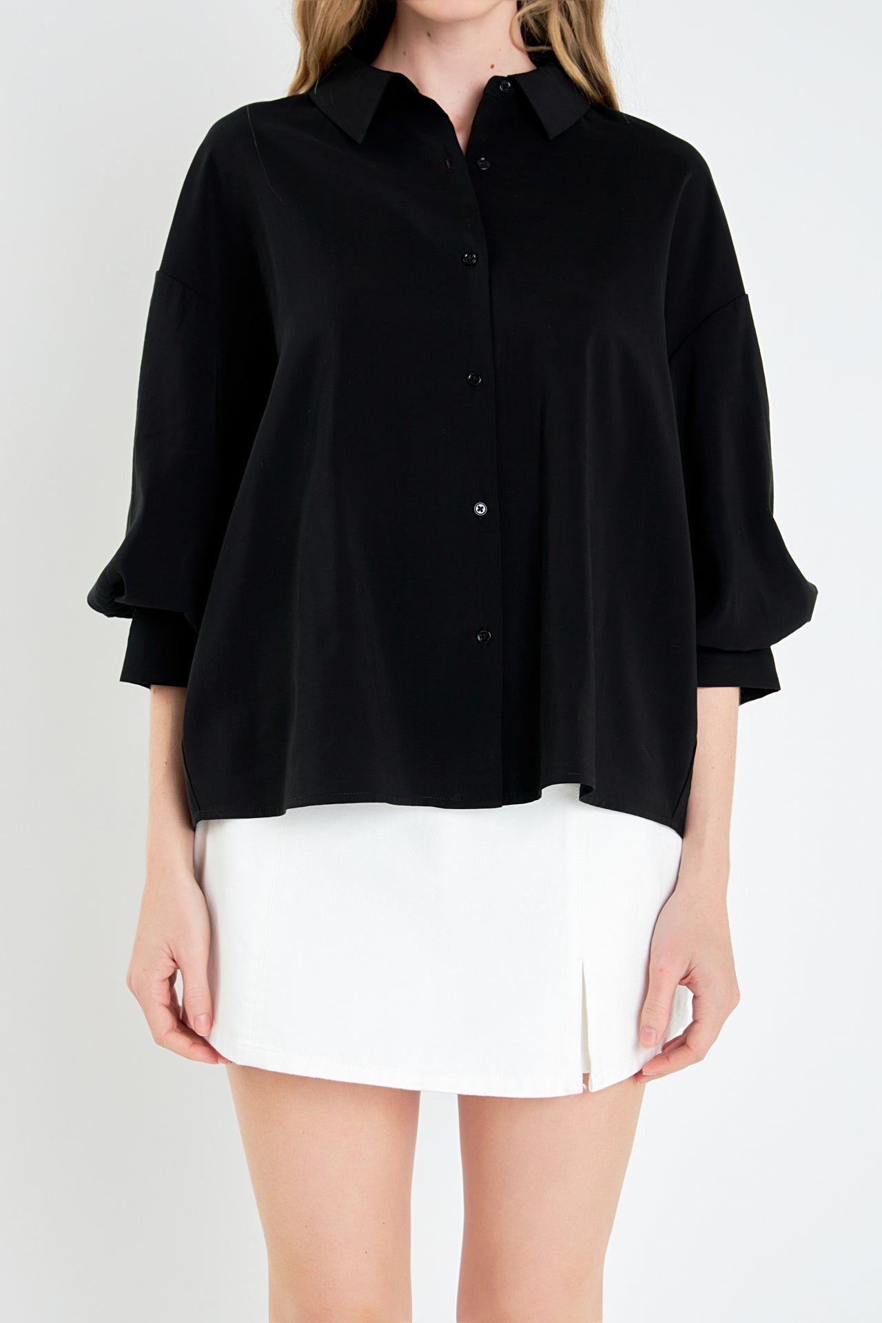 Balloon Sleeve Blouse – English Factory