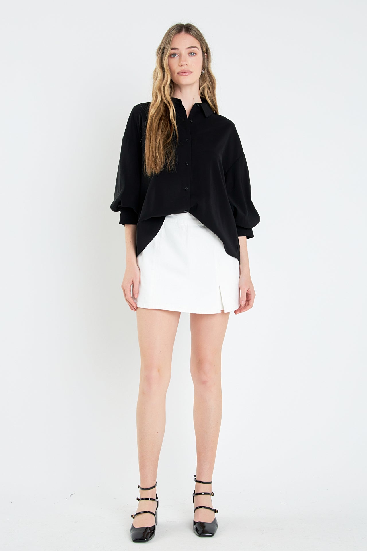 Balloon Sleeve Blouse – English Factory